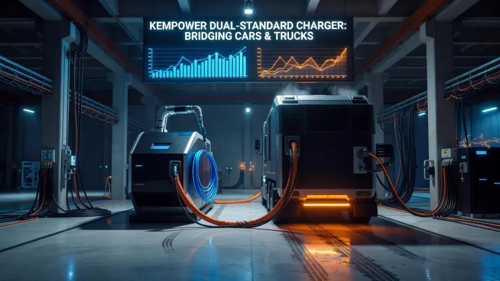 Kempower Unveils Dual-Standard Charger Bridging Cars and Trucks