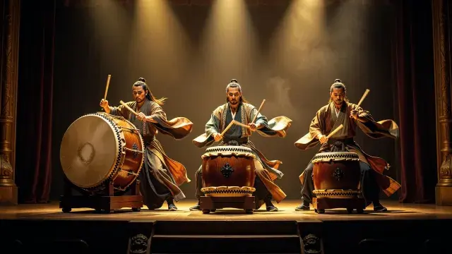 Majestic Drum Features: How a Three-Drum Performance and Drum Trio Composition Create Rhythmic Grandeur and a Powerful Drum Sound